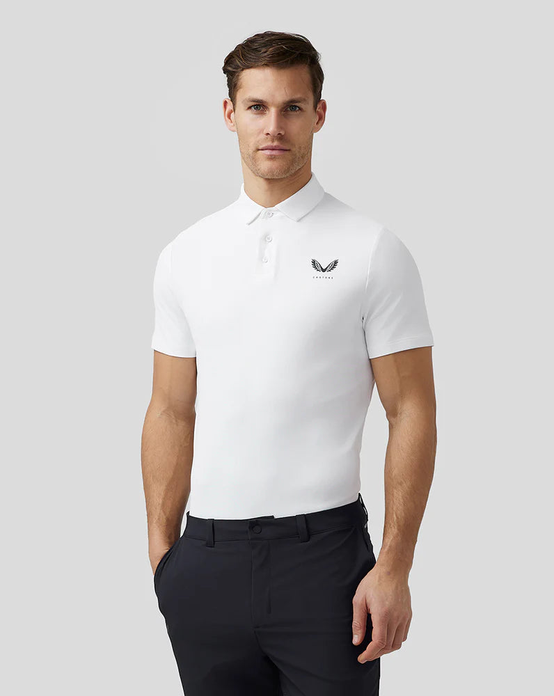 Load image into Gallery viewer, MEN’S GOLF ESSENTIAL POLO - WHITE
