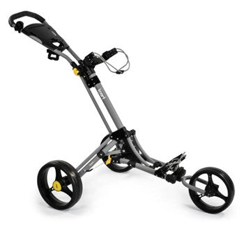 iCart Go 3 Wheel Push Trolley Grey/Black