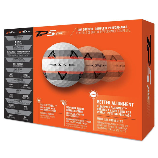 TaylorMade TP5 Pix Golf Balls