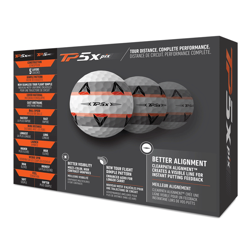 Load image into Gallery viewer, TaylorMade TP5x Pix Golf Balls
